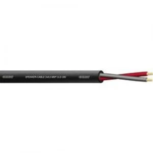 Image of Cordial CLS 260 Black 500 Professional Twinax Speaker Cable 2 x 6 mm2 Black Sheath