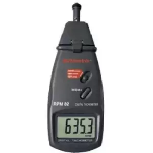 Image of Multimetrix P06236902 Tachometer Mechanical, Optical 0.5 - 19999 U/min 2.5 - 99999 U/min