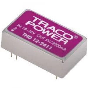 Image of DCDC converter print TracoPower THD 12 2411 24 Vdc 5.1 Vdc