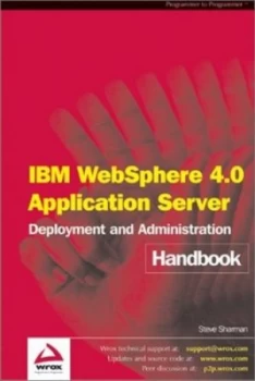 Image of Websphere 4.0 Application Server by Steve M Sharman Paperback