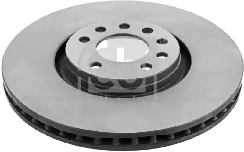 Image of FEBI BILSTEIN 44122 Brake disc Front Axle, internally vented, Coated Brake Disc (82)