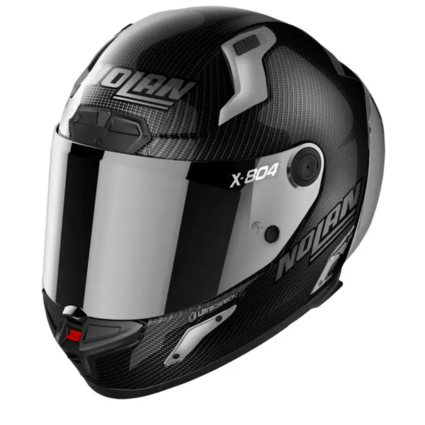 Image of Nolan X-804 RS Ultra Carbon Silver Edition 004 Full Face Helmet Size S