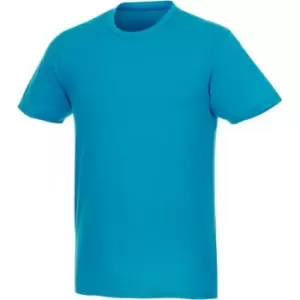 image of Elevate Mens Jade Short Sleeve Recycled T-Shirt (3XL) (Blue)