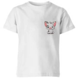 image of Moana Pua The Pig Kids T-Shirt - White - 11-12 Years