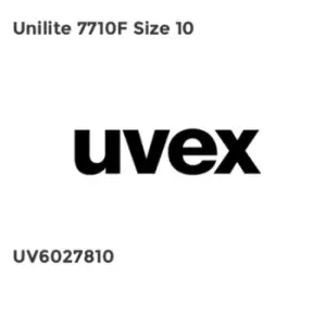 Image of uvex UVEX UNILITE 7710F SIZE 10 - Pack of 10