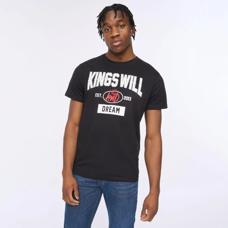 Image of Kings Will Dream Knockout T-Shirt Black male L