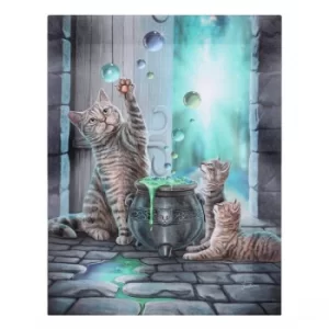 Image of 19x25cm Hubble Bubble Canvas By Lisa Parker