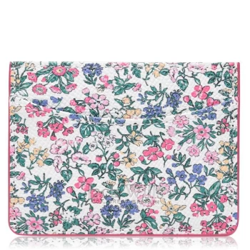 image of Jack Wills Lanpher Card Holder - White Floral