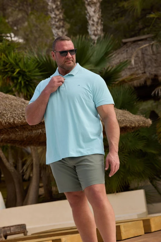 Image of BadRhino BadRhino Men Core Polo Shirt in Light Blue Size: X-Large Light Blue XL Male 5063111956746