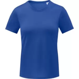 image of Elevate Womens/Ladies Kratos Short-Sleeved T-Shirt (S) (Blue)