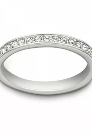 Image of Ladies Swarovski Jewellery Rare Ring 58 1121068