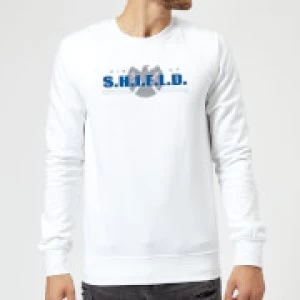Image of Marvel Avengers Director Of Shield Sweatshirt - White - L