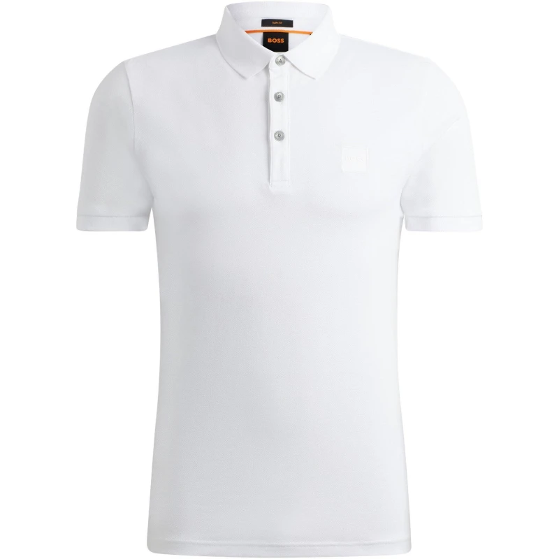 Image of Boss Passenger Polo Shirt - White White XL