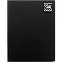 Image of Letts Diary Rhino 2023 A4 1 Day per page PVC Black