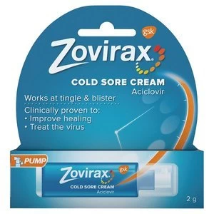 Image of Zovirax Cold Sore Cream 2g