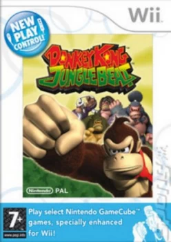 image of New Play Control Donkey Kong Jungle Beat Nintendo Wii Game