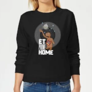 image of E.T. Phone Home Womens Sweatshirt - Black