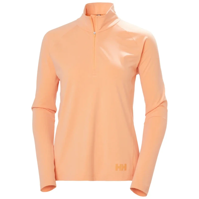 Image of Helly Hansen Sweatshirt 1/2 zip woman Helly Hansen Tyri Orange Female L