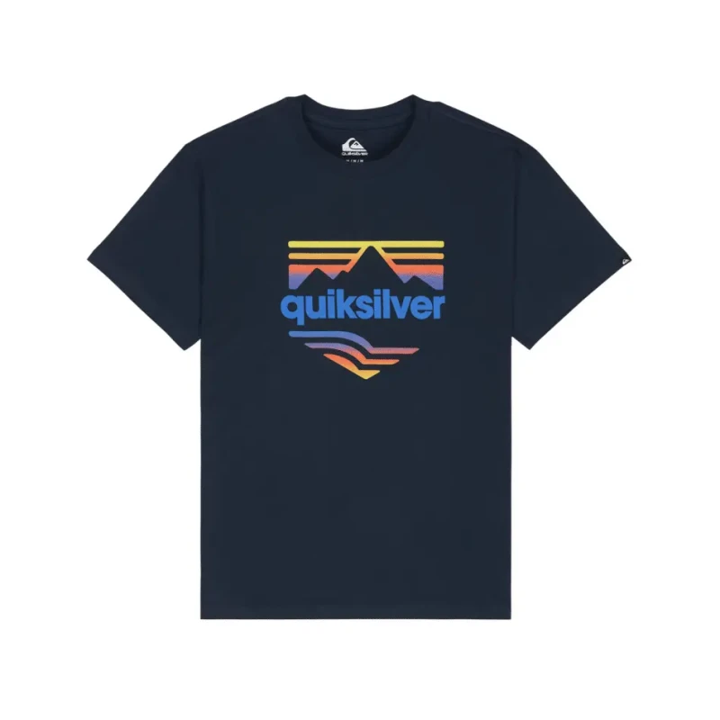 Image of Quiksilver T-Shirt Quiksilver EV Horizon Fade Bleu Male 2XL EQYZT08289-KTP0