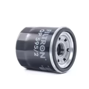 Image of FILTRON Oil filter HYUNDAI,NISSAN,KIA OP 595/2 2630002502,2630002503,2630003000 Engine oil filter 2630003001,S2630003001,2630002502,2630002503