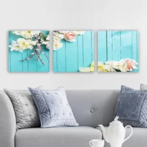 Image of P721522 Multicolor Decorative Canvas Painting (3 Pieces)