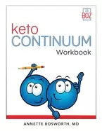Image of ketocontinuum workbook the steps to be consistently keto for life