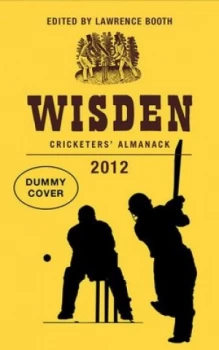 Image of Wisden Cricketers Almanack 2012 by Lawrence Booth Hardback