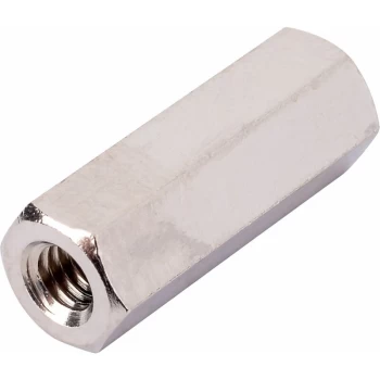 Image of 524425 Hex Threaded F-F Spacers Brass M4 20mm - Pack Of 25 - R-tech
