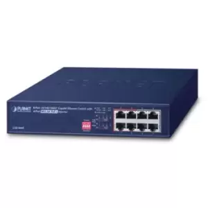 Image of PLANET GSD-804P network switch Unmanaged Gigabit Ethernet...
