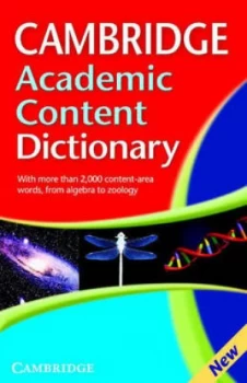 Image of Cambridge Academic Content Dictionary by Cambridge University Press Hardback