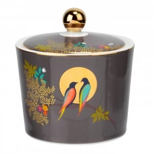 Image of Sara Miller for Portmeirion Chelsea Covered Sugar Bowl Red