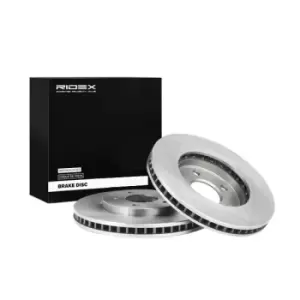 Image of RIDEX Brake disc 82B1282 Brake rotor,Brake discs NISSAN,SUZUKI,NV200 / Evalia Bus,NV200 Kasten / Kombi,Leaf (ZE1_),LEAF,SERENA (C27),SERENA (C25)