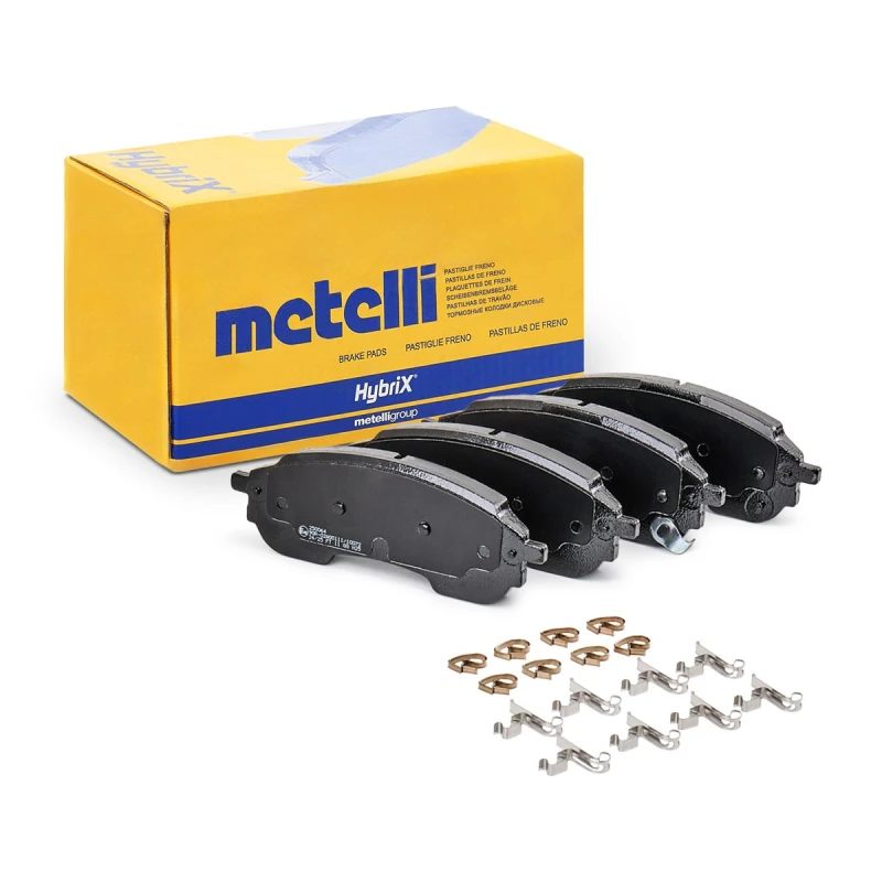 Image of METELLI Brake pad set METELLI 22-1375-0