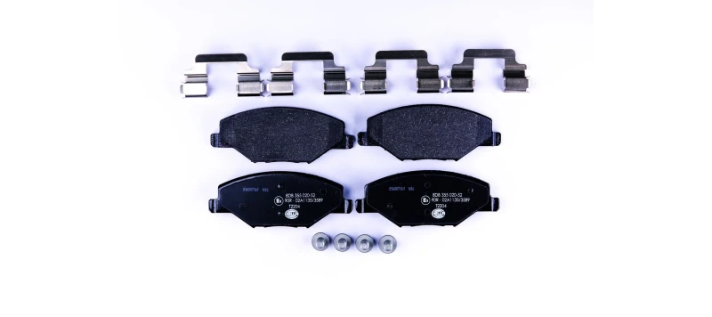 Image of HELLA Brake pad set HELLA 8DB 355 020-521