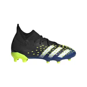Image of adidas Predator Freak .3 Low FG Football Boots - Black/SolYellow