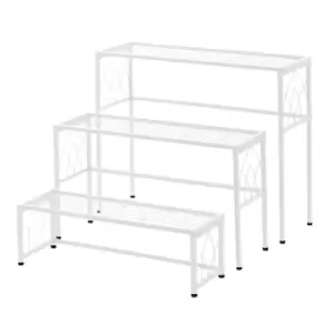 Image of VegTrug Nesting Plant Stands - White
