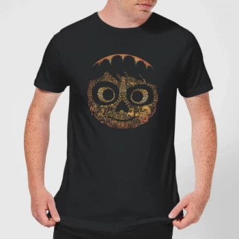 Image of Coco Miguel Face Mens T-Shirt - Black - 3XL - Black