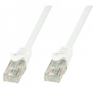 Image of Patch Cord RJ45 U/UTP CAT.6 White - 10 M Full Copper