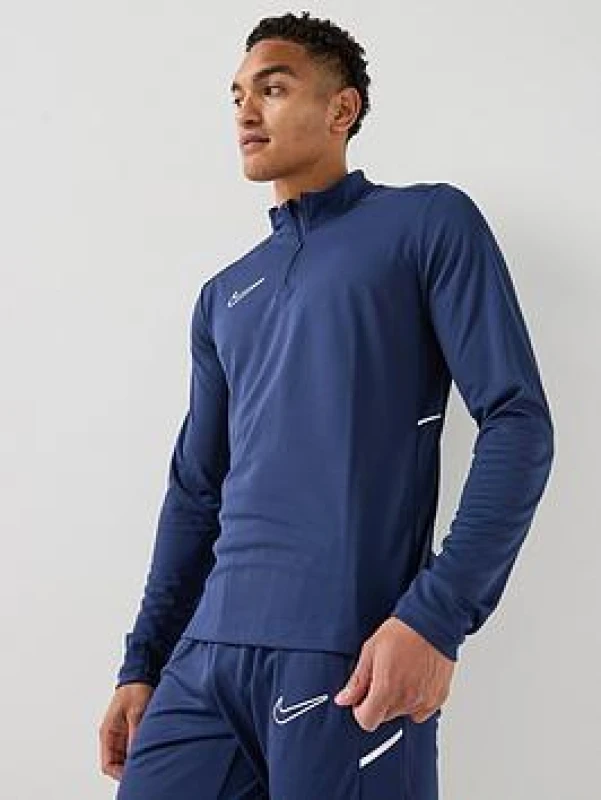 Image of Nike Academy Drill Top Mens - Blue Male M