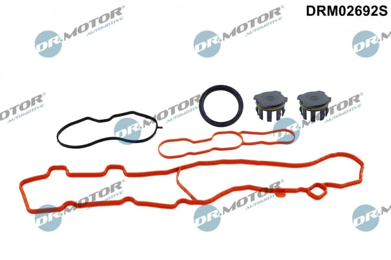Image of DR.MOTOR AUTOMOTIVE Gasket Set, cylinder head cover DR.MOTOR AUTOMOTIVE DRM02692S