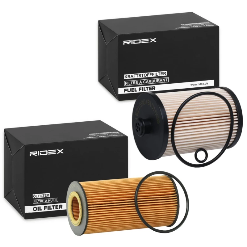 Image of RIDEX 4055F34654 Filter Set with gasket/seal, with seal ring Filter Set (4055)