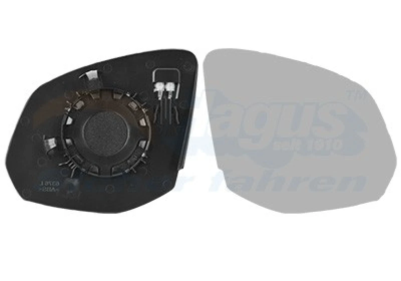 Image of VAN WEZEL Wing mirror glass VAN WEZEL 5717838