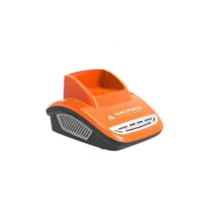 image of Yard Force 40V Charger Suitable For All Products In Gr40 Range - Orange & Black