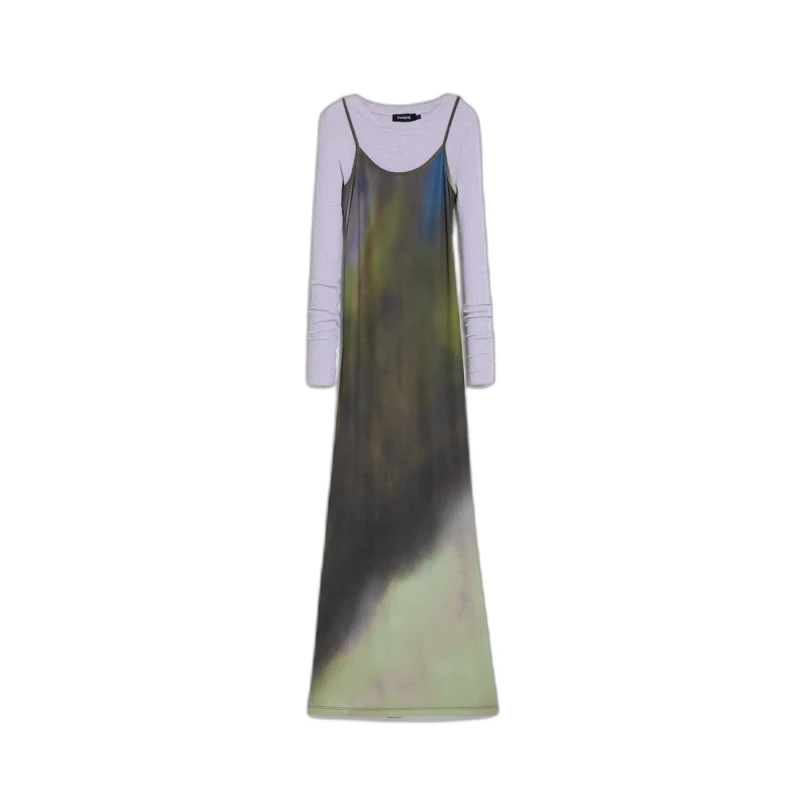 Image of Desigual Womens sweater dress Desigual Janis Vert Female S