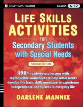 Image of Life skills activities for secondary students with special needs by Darlene Mannix