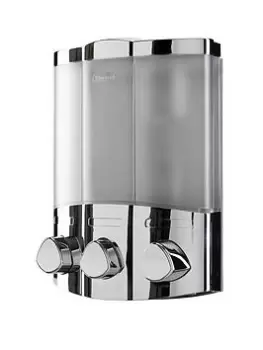 Image of Croydex Euro Dispenser Trio Chrome