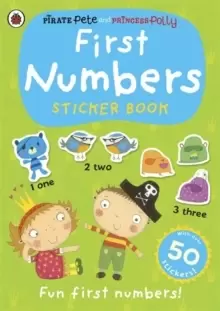 Image of First Numbers: A Pirate Pete and Princess Polly sticker activity book
