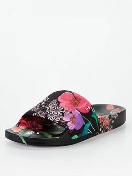 Image of Ted Baker Ashlin Metropolis Slider - Black, Size 36, Women
