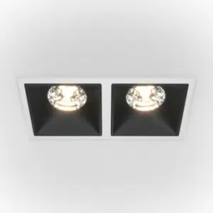 image of Maytoni Lighting - Maytoni Maytoni Alfa LED Twin Dimmable Recessed Downlight White, Black, 2350lm, 4000K