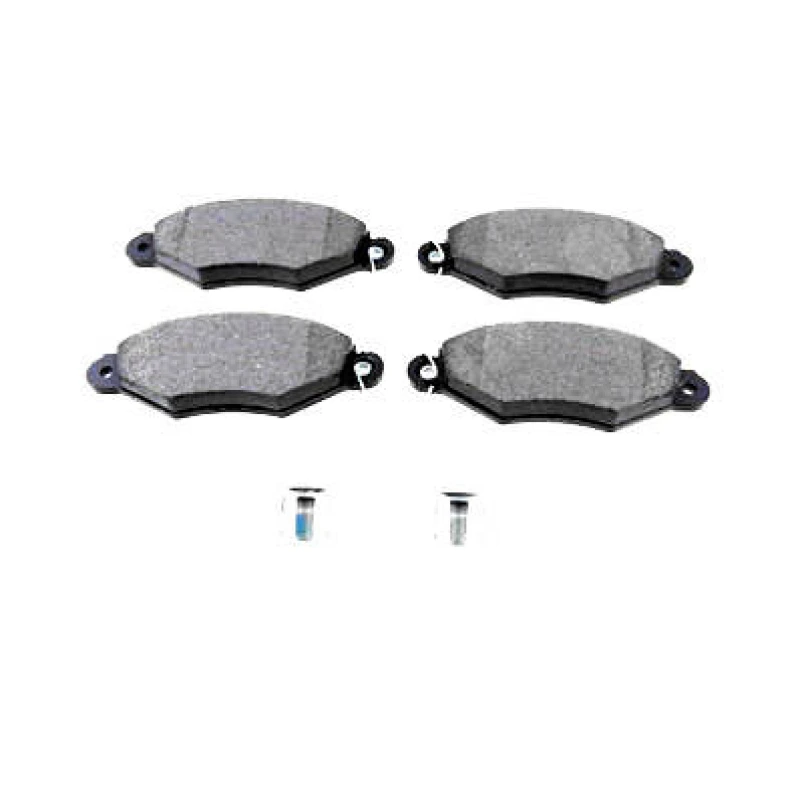 Image of ZIMMERMANN 21980.180.1 Brake pad set Front Axle, prepared for wear warning indicator, Photo corresponds to scope of supply, with bolts/screws Brake P